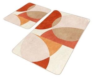 Aksamitne dywaniki łazienkowe zestaw 2 szt. 60x100 cm – Mila Home