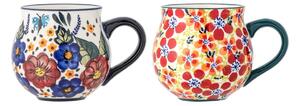 Kamionkowe kubki zestaw 2 szt. 330 ml Florist – Bloomingville