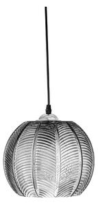 Szara lampa wisząca ze szklanym kloszem ø 22 cm Adar – Bloomingville