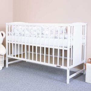 Łóżeczko dla dzieci New Baby POLLY białe