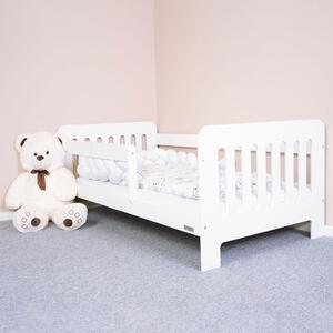 Łóżeczko dla dzieci tapczanik New Baby ERIK 160x80 cm białe
