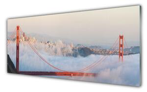 Obraz Szklany Most Architektura Chmury