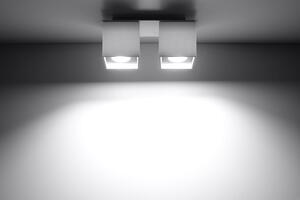 Quad lampa sufitowa 2-punktowa biała SL.0065