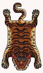 Ręcznie tuftowany dywan z wełny Tiger