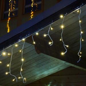 Nexos Świąteczny deszcz świetlny, 600 LED, 20 m, ciepła biel