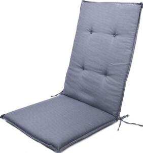 Poduszka na krzesło, 109 x 45 x 5,5 cm, szary