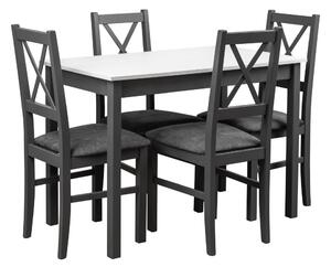 Zestaw LOFT Stół + Krzesła do Salonu 110x60