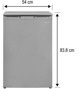 Lodówka SHARP SJ-UE121T0S-EU bez blatu 83.8cm Srebrna