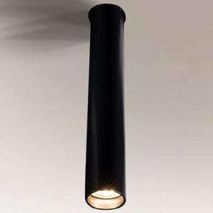 Downlight LAMPA sufitowa YABU 1167 Shilo metalowa OPRAWA tuba PLAFON czarny - czarny