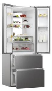 Lodówka HAIER HFR7720DWMP No frost 200.6cm Platynowy