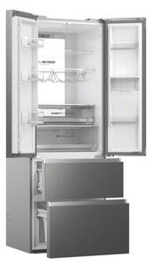 Lodówka HAIER HFR7720DWMP No frost 200.6cm Platynowy