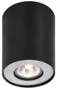 Sufitowa LAMPA spot SHANNON FH31431B-BL Italux natynkowa OPRAWA tuba downlight czarna - czarny