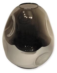 Klosz szklany Gruszka D145 transparentny dymiony