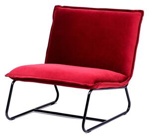 Fotel wypoczynkowy loft Paris - Czerwony - Końcówka serii