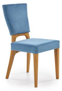 Tapicerowane krzesło do jadalni na drewnianych nogach Wenanty