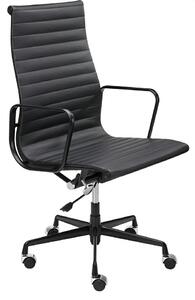 Fotel biurowy z wysokim oparciem ze skóry Aeron Prestige Plus