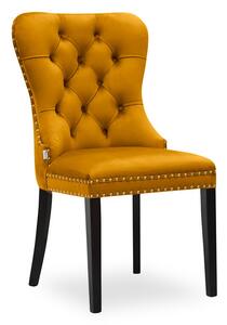 Krzesło MADAME II miodowy/ noga czarna
