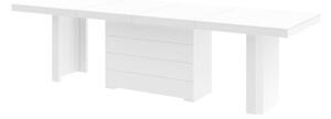 Stół KOLOS 140(332)x100 biały połysk rozkładany HUBERTUS