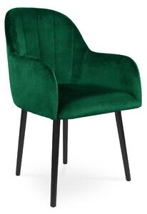 Krzesło tapicerowane BESSO zielony / KR19
