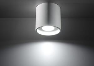 Downlight LAMPA sufitowa SOL SL021 metalowa OPRAWA tuba biała - biały