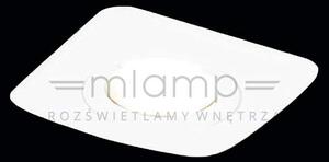 Oczko LAMPA sufitowa Bello Bianco IP44 Orlicki Design metalowa OPRAWA wpust kwadratowy biały
