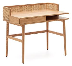 Biurko w dekorze jesionu 62x105 cm Araxi – Kave Home