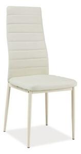 Krzesło tapicerowane H-261 K kremowe SIGNAL