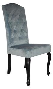 Wygodne krzesło tapicerowane LOUD 111 na drewnianych nogach