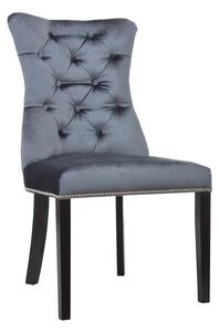 Eleganckie krzesło tapicerowane ASIA z wysokim oparciem