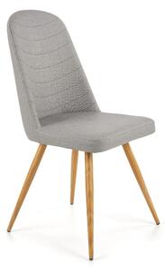 Krzesło K214 szare/dąb miodowy HALMAR