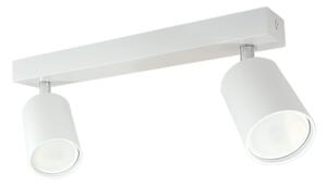 Bardo lampa sufitowa (spot) 2-punktowa biała/chrom
