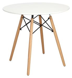 Skandynawski stół z okrągłym blatem DTW 80