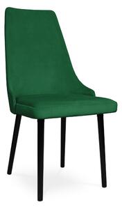 Krzesło tapicerowane COTTO VELVET zielony / KR19