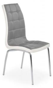 Krzesło K186 szare/białe HALMAR