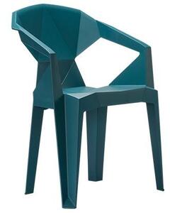 Krzesło MUZE niebieskie UNIQUE