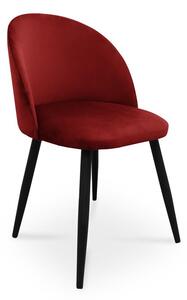 Krzesło SONG / czerwony / noga czarna / MG31