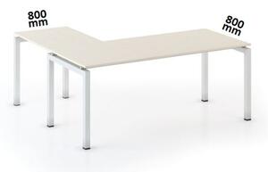 Stół PRIMO SQUARE L 1800 x 1800 mm, orzech