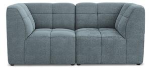 Niebieska sofa z materiału bouclé 180 cm Aloha – Makamii