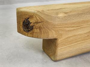 Łóżko drewniane dębowe Natural 1 180x200