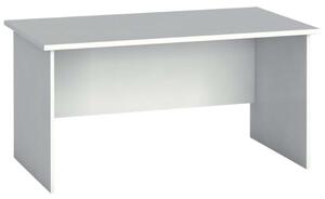 Stół biurowy PRIMO FLEXI, prosty 140 x 80 cm, biały