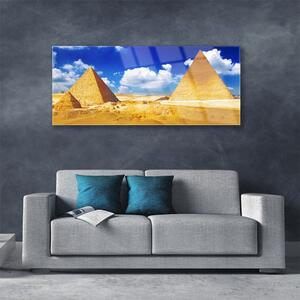 Obraz na Szkle Pustynia Piramidy Krajobraz