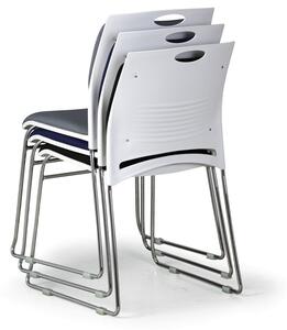 Krzesło konferencyjne BODA, szare