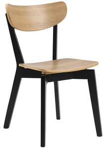 Drewniane krzesło bez podłokietników Roxby