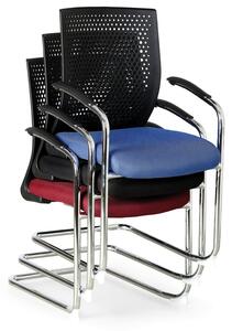 Krzesło konferencyjne AMENITIES, czarne