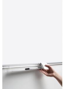 Ceramiczna biała tablica do pisania LUX, magnetyczna, 1200 x 900 mm