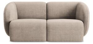 Jasnobrązowa sofa z tkaniny szenilowej 174 cm Lani – Makamii