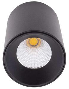 LAMPA sufitowa CHIP C0161 Maxlight okrągła OPRAWA downlight LED 8W 3000K tuba metalowa czarna - czarny
