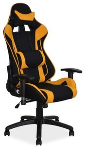 Fotel gamingowy VIPER czarny/żółty SIGNAL