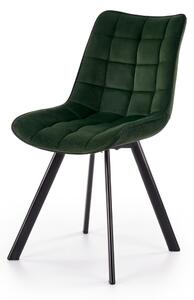 Krzesło K332 VELVET zielone HALMAR