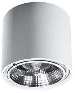 Spot LAMPA sufitowa SOL SL695 metalowa OPRAWA downlight natynkowa tuba biała - biały